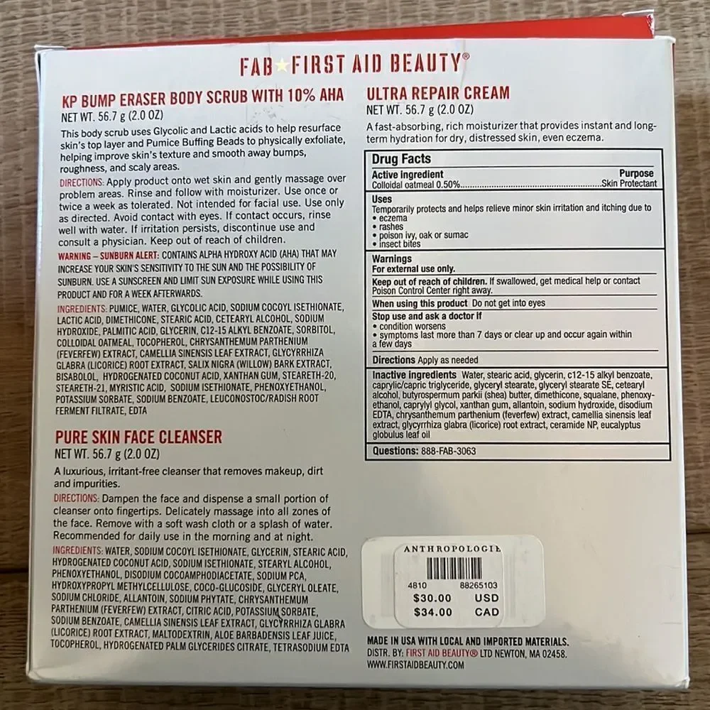 FIRST AID BEAUTY Faves Trio Kit - 3ct - Ulta Beauty